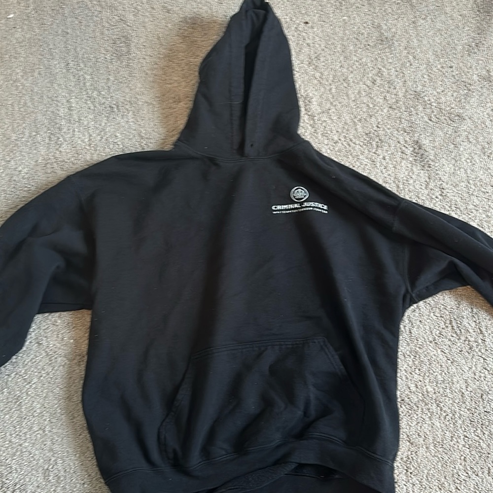 Criminal justice hoodie.